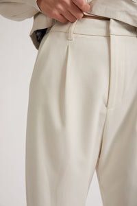 CMTAILOR - HOSE IN WEISS,WOLLWEISS