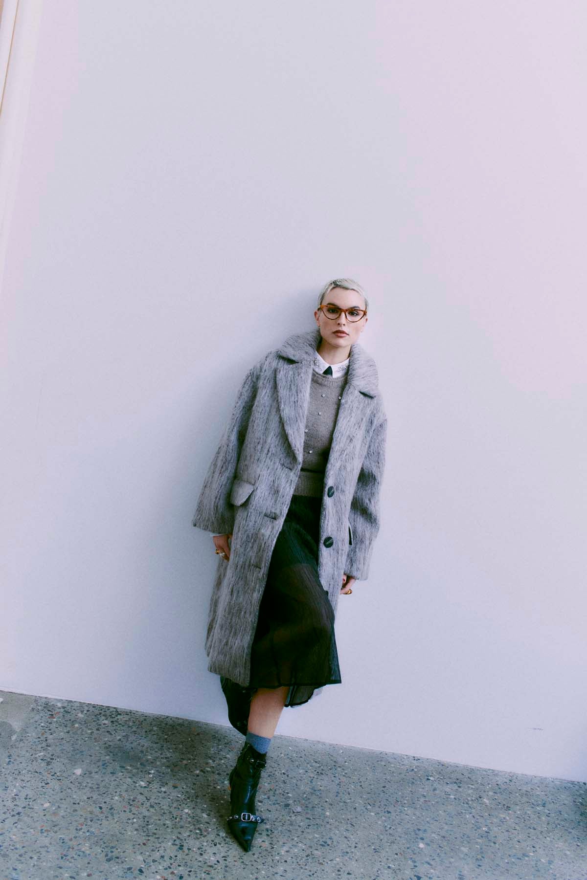 CMBLUR - JACKE IN GRAU