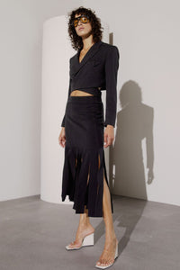 CMTAILOR - KURZER BLAZER IN SCHWARZ