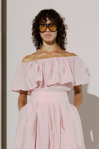 CMMOLLY - BLUSE IN ROSA