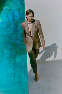 CMNATURE - BLAZER IN BRAUN