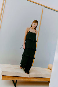 CMKIRA - KLEID IN SCHWARZ