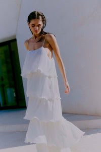 CMKIRA - KLEID IN WEISS,WOLLWEISS