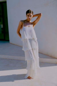 CMKIRA - KLEID IN WEISS,WOLLWEISS