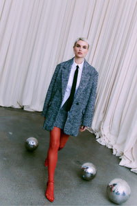 CMJADALYN - BLAZER IN SCHWARZ UND WEISS