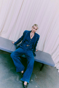 CMJEAN - DENIMBLAZER IN BLAU
