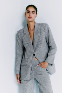 CMEMILY - BLAZER IN SCHWARZ UND WEISS