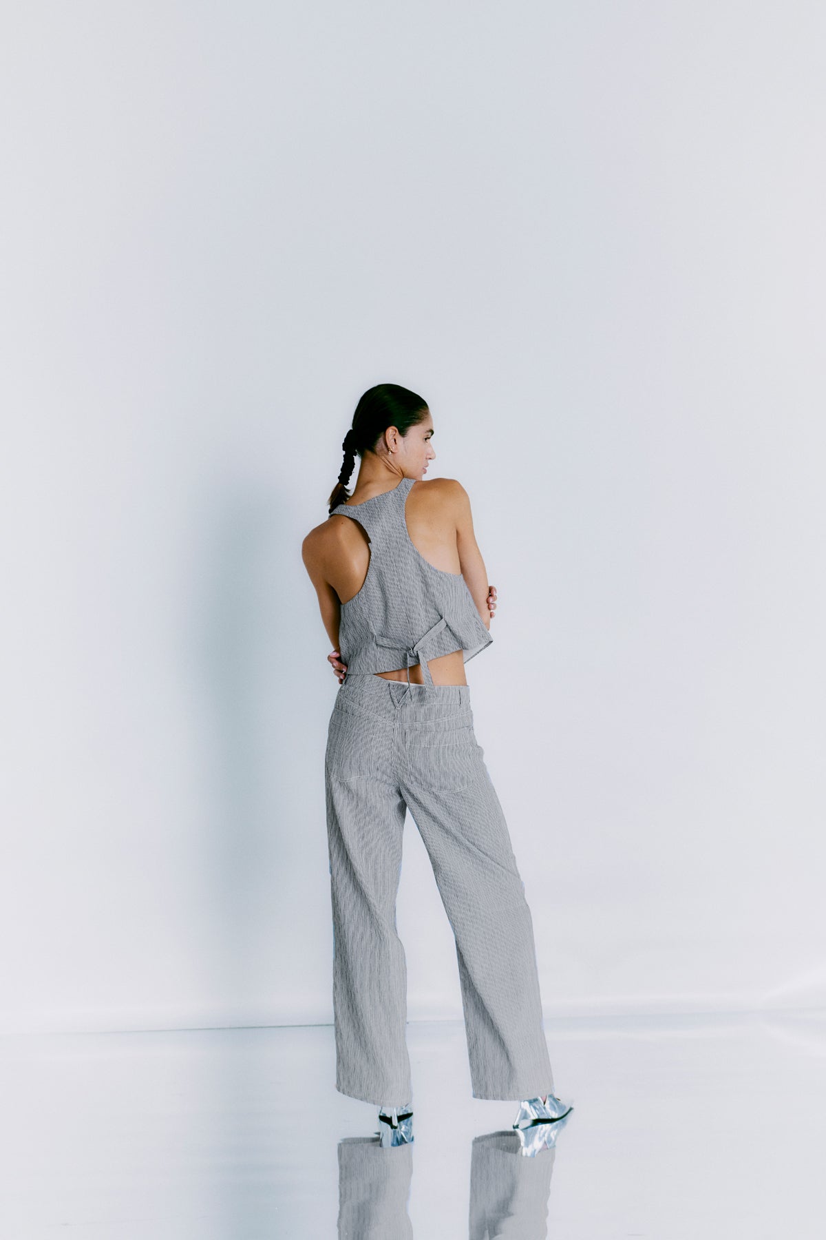 CMEMILY - HOSE IN SCHWARZ UND WEISS