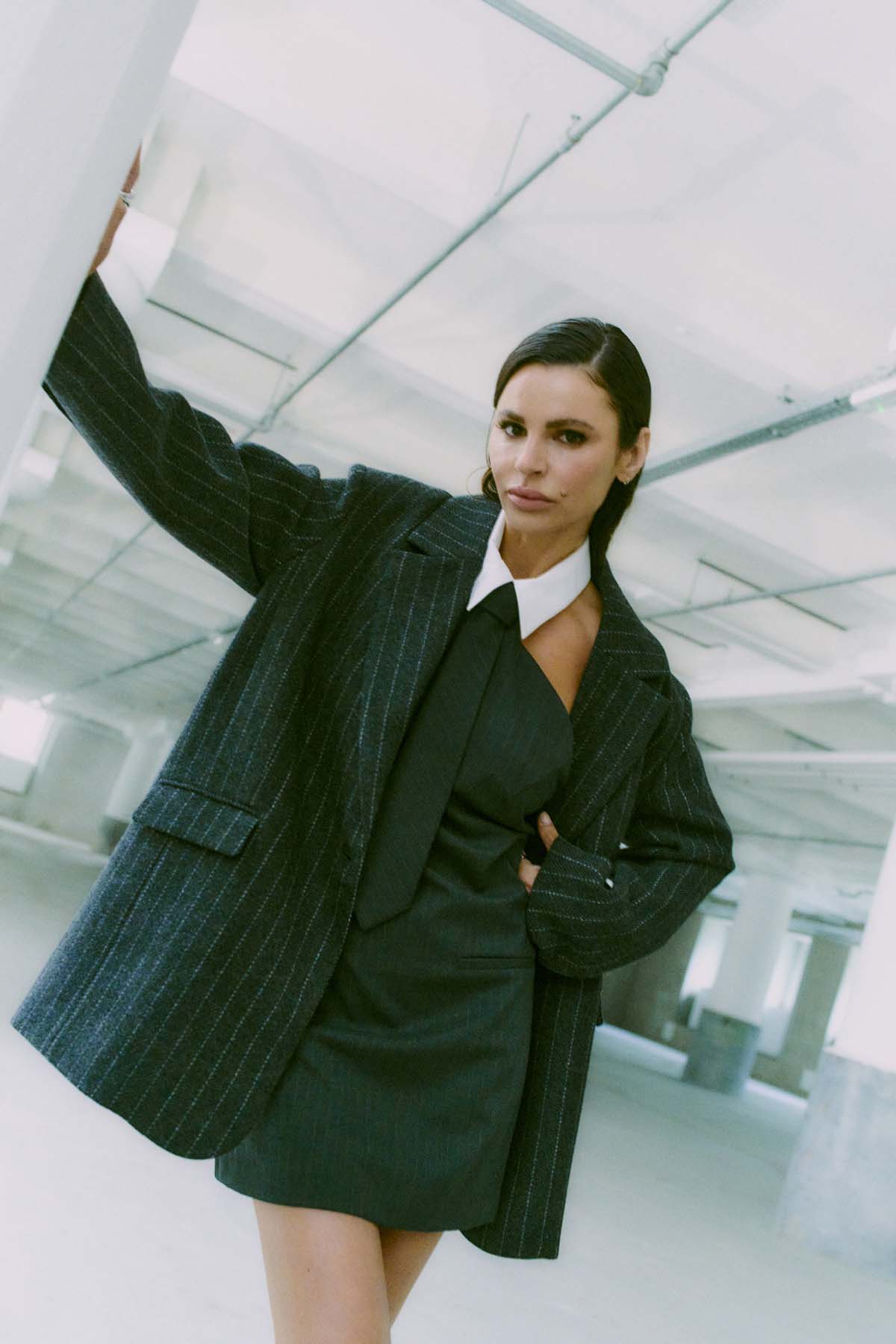 CMDAI - BLAZER IN SCHWARZ UND WEISS