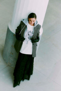 CMWOO - HOODIE-JACKEN IN SCHWARZ
