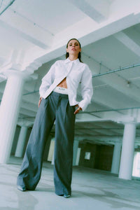 CMTAILOR - HOSE IN GRAU