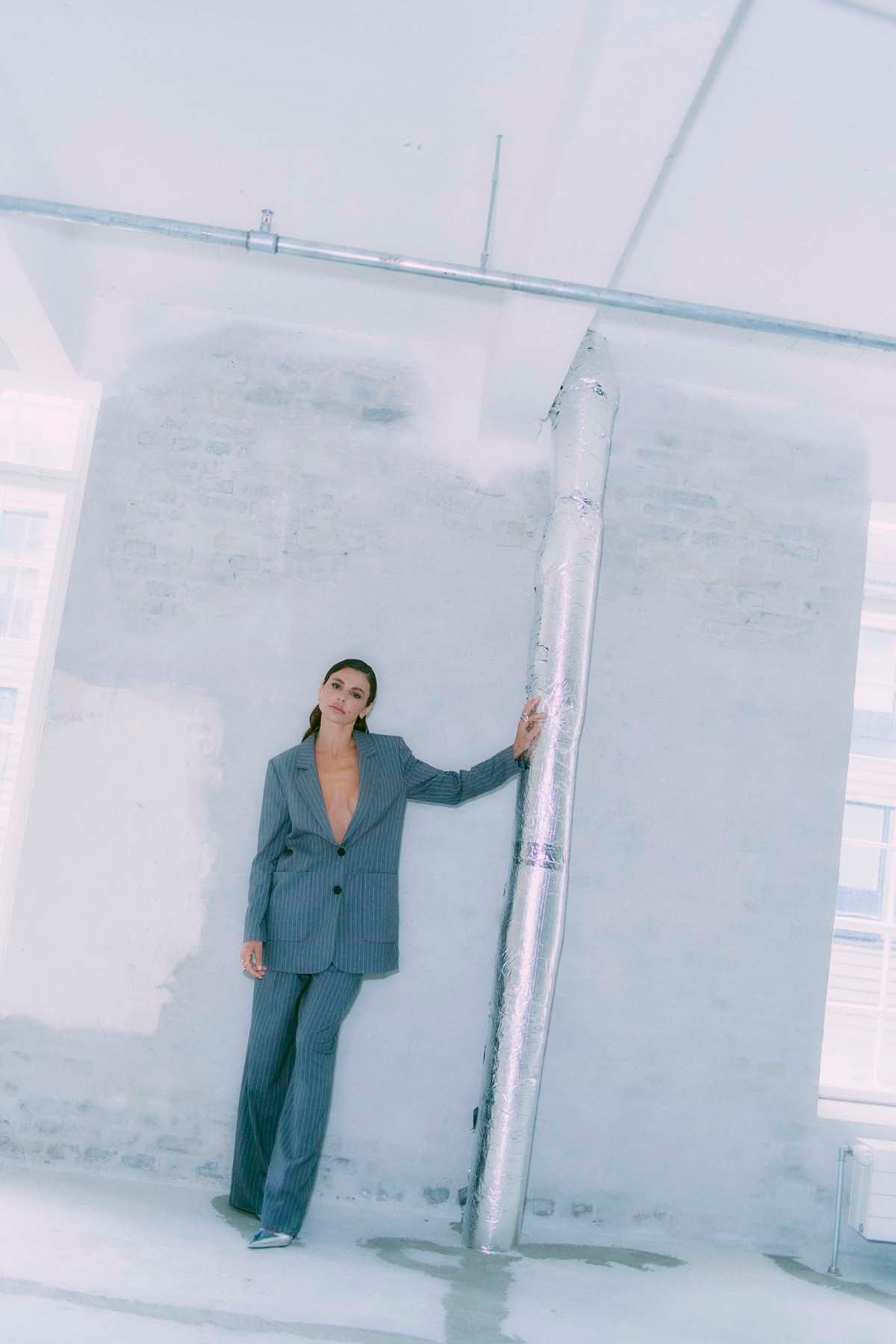 CMTAILOR - BLAZER IN GRAU
