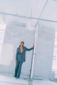 CMTAILOR - BLAZER IN GRAU