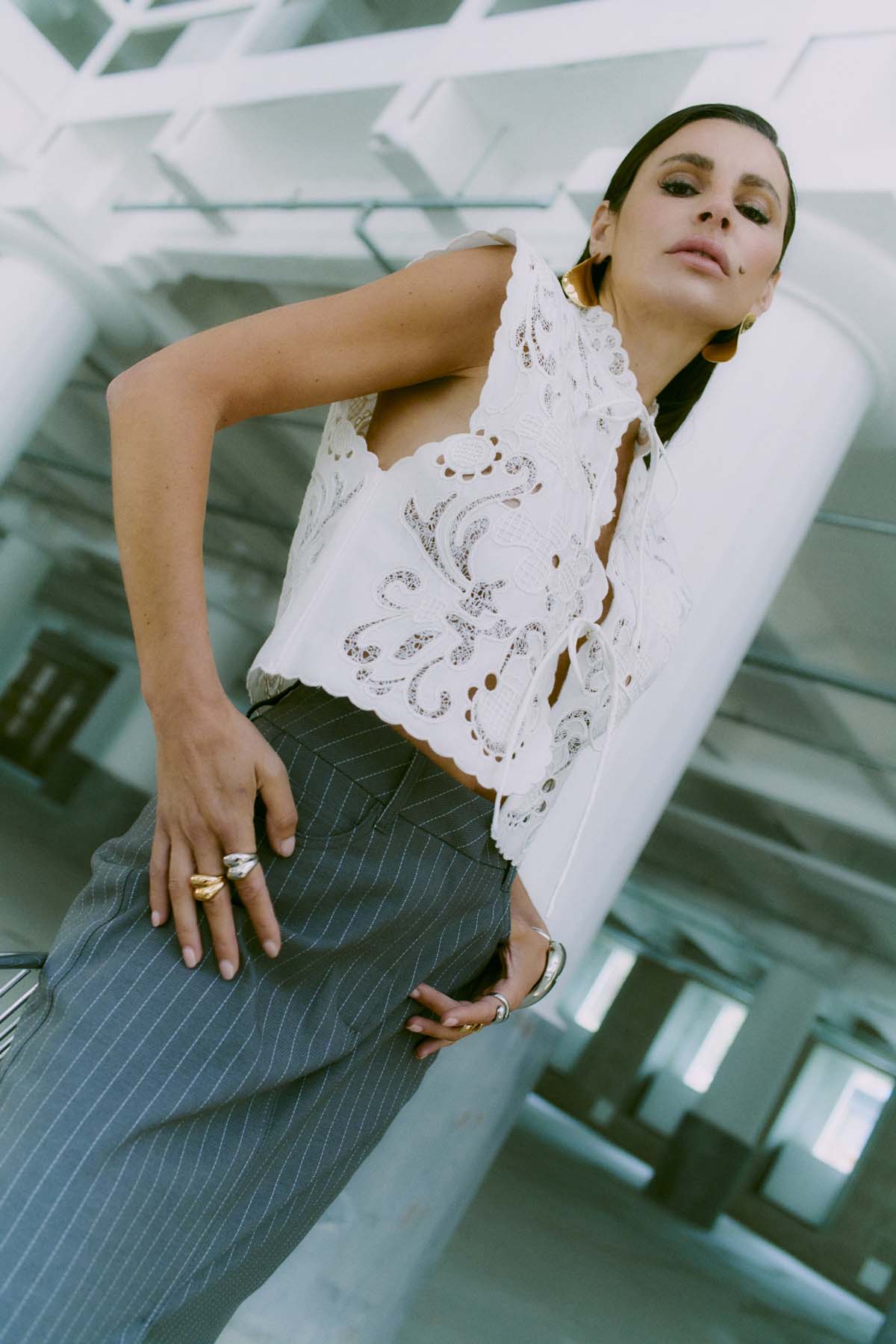 CMBOOGA - TOP IN BEIGE,WOLLWEISS