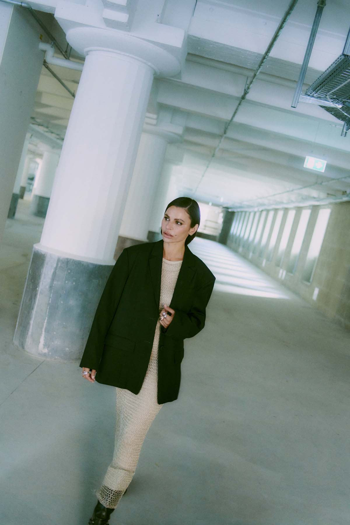 CMTINA - BLAZER IN SCHWARZ