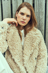 CMCURLY – JACKE IN BEIGE