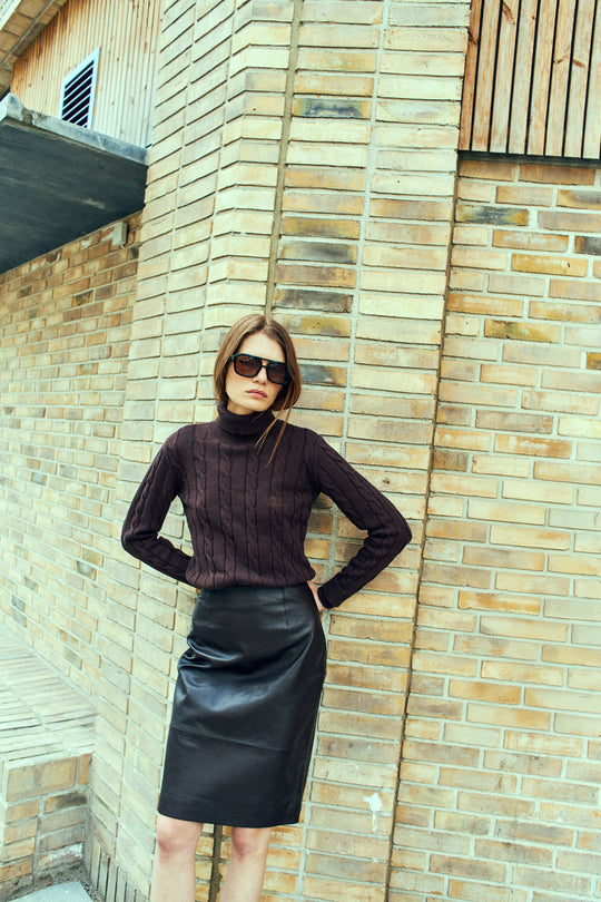 CMBARON – LEDERROCK IN SCHWARZ