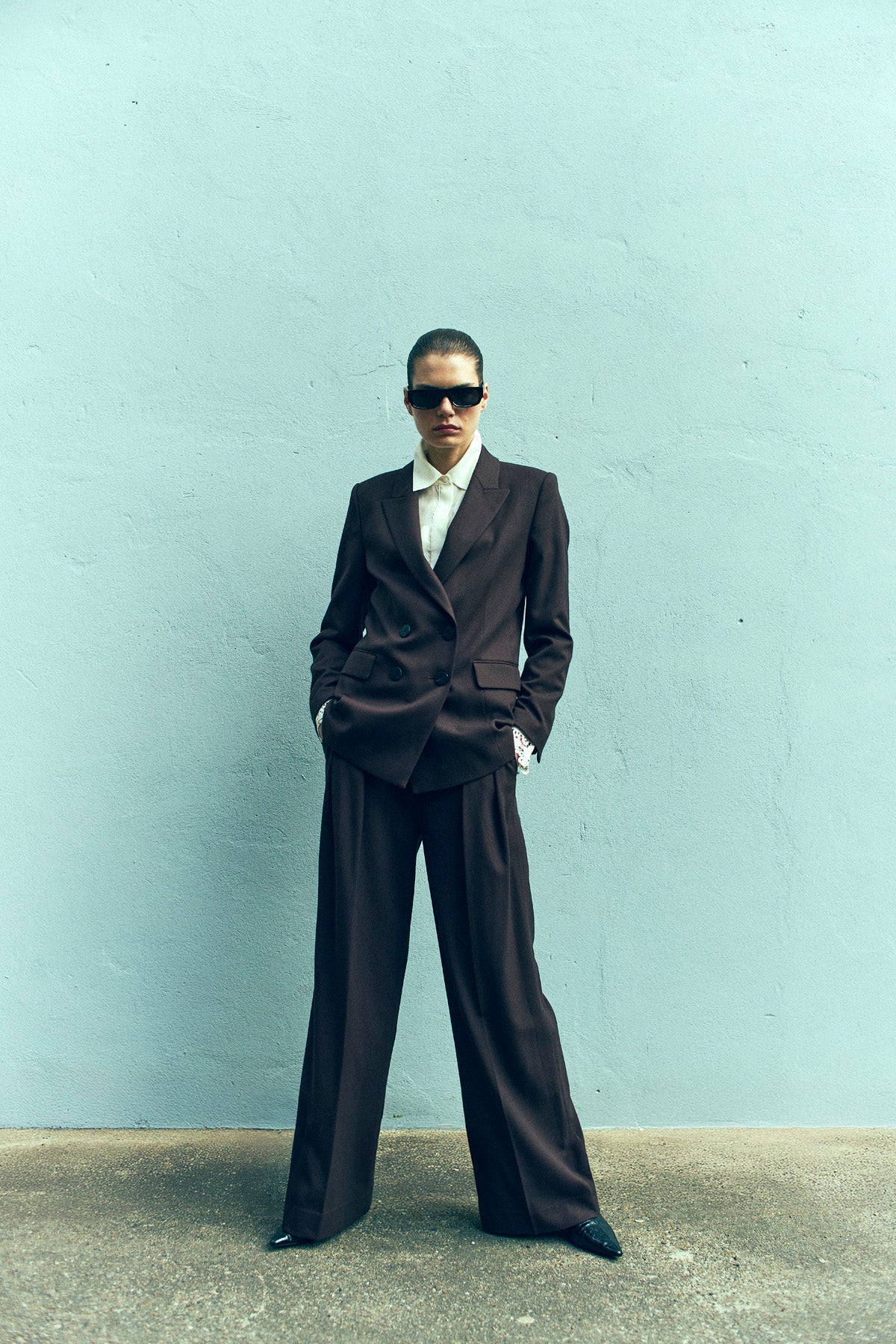 CMTAILOR - BLAZER IN BRAUN