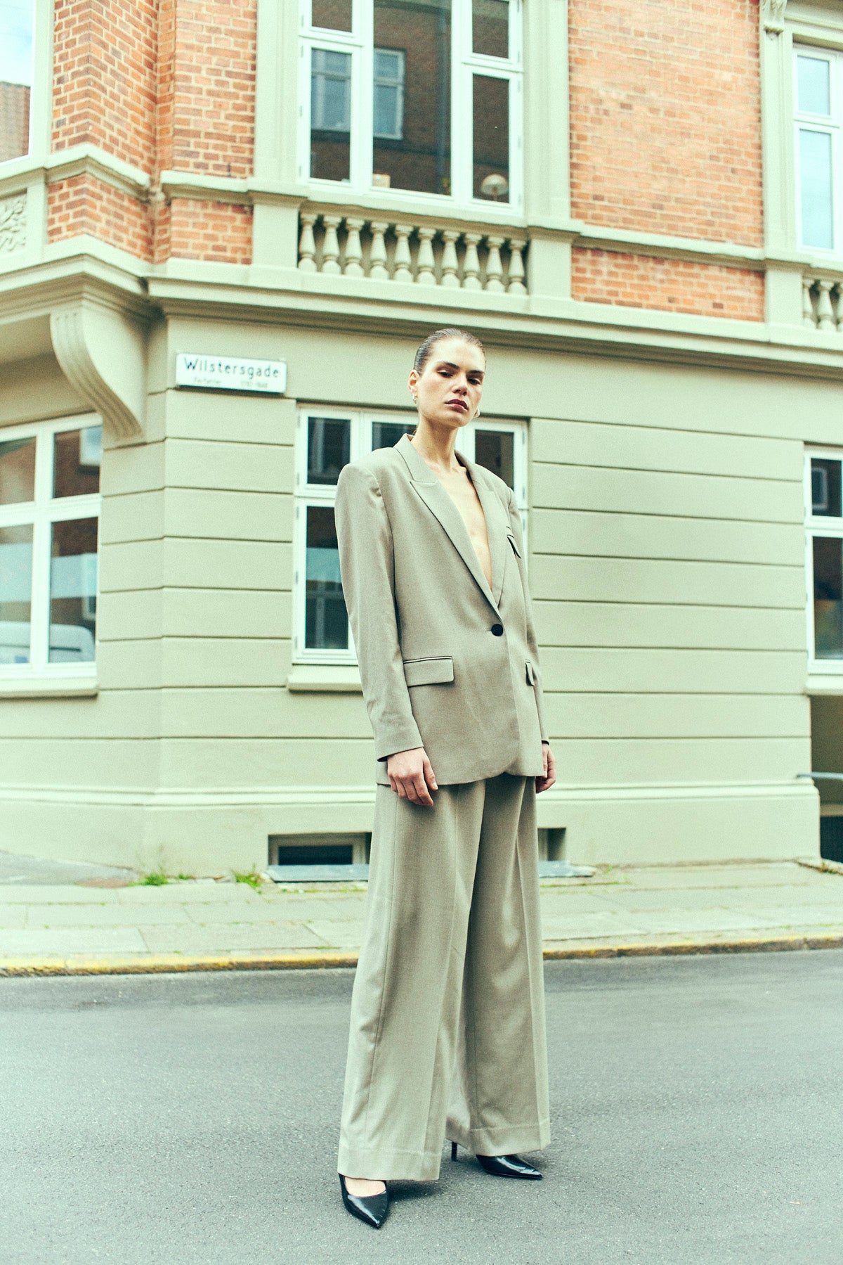CMTAILOR - BLAZER IN SAND