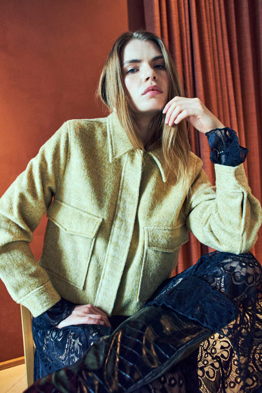 CMRATTAN - JACKE IN GELB