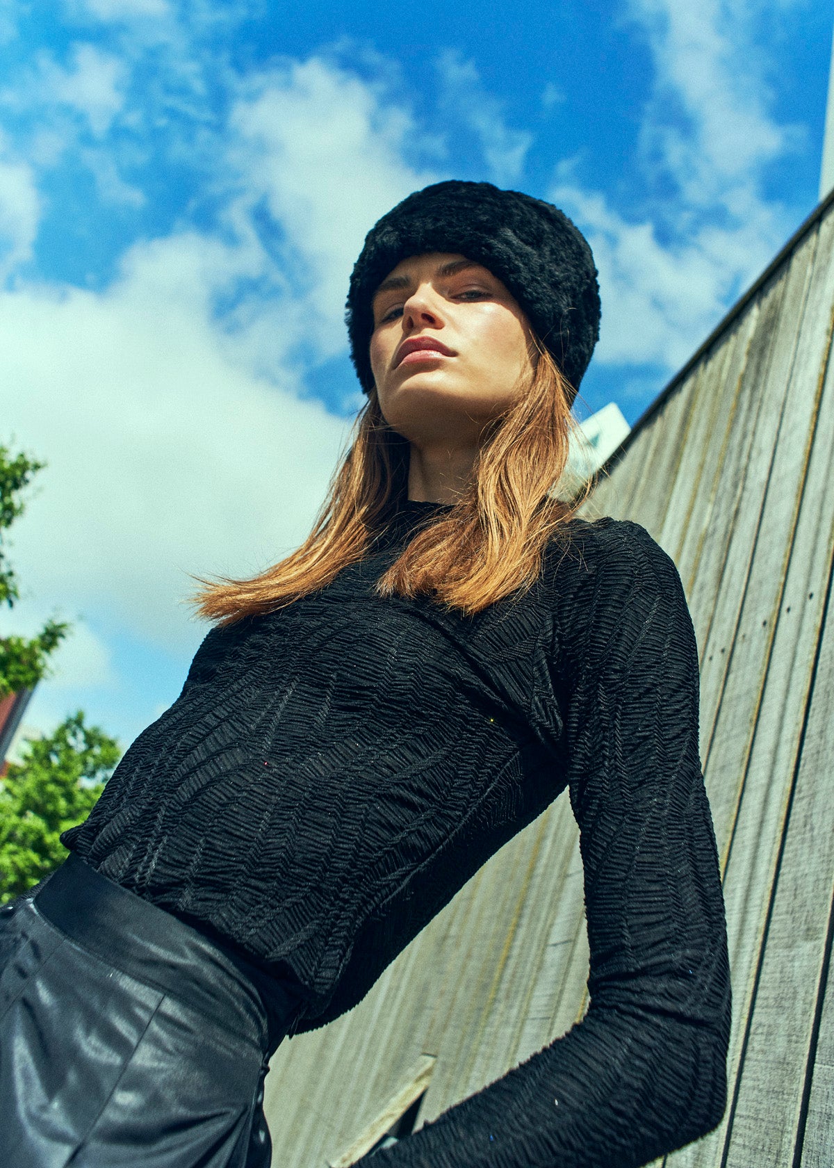 CMJERI – BLUSE IN SCHWARZ