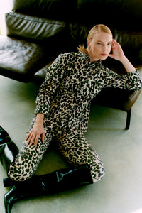 CMLEORA - JEANS IN LEOPARD