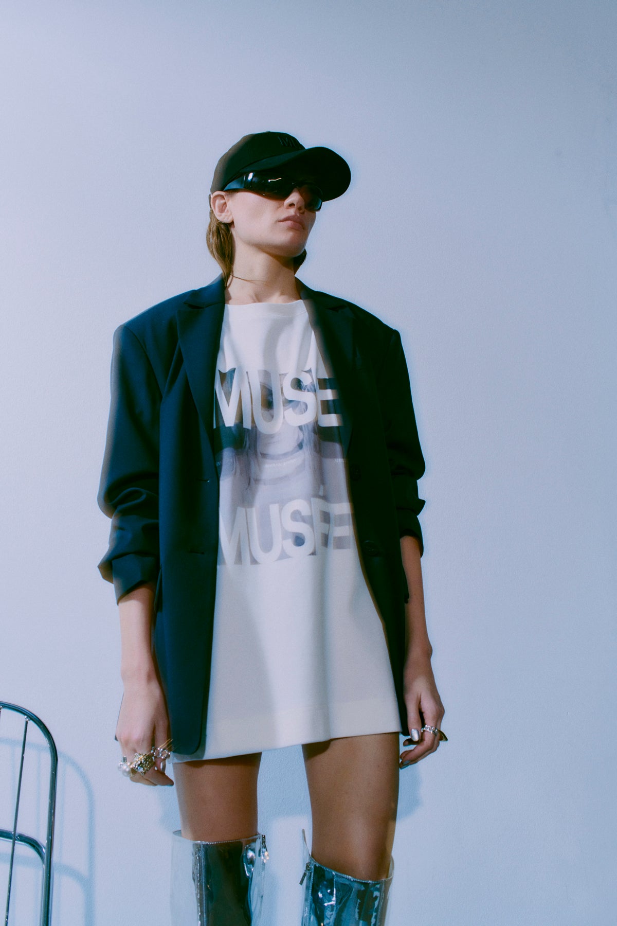 CMTINA - BLAZER IN SCHWARZ