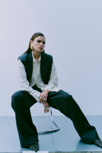 CMTAILOR - HOSE IN GRAU