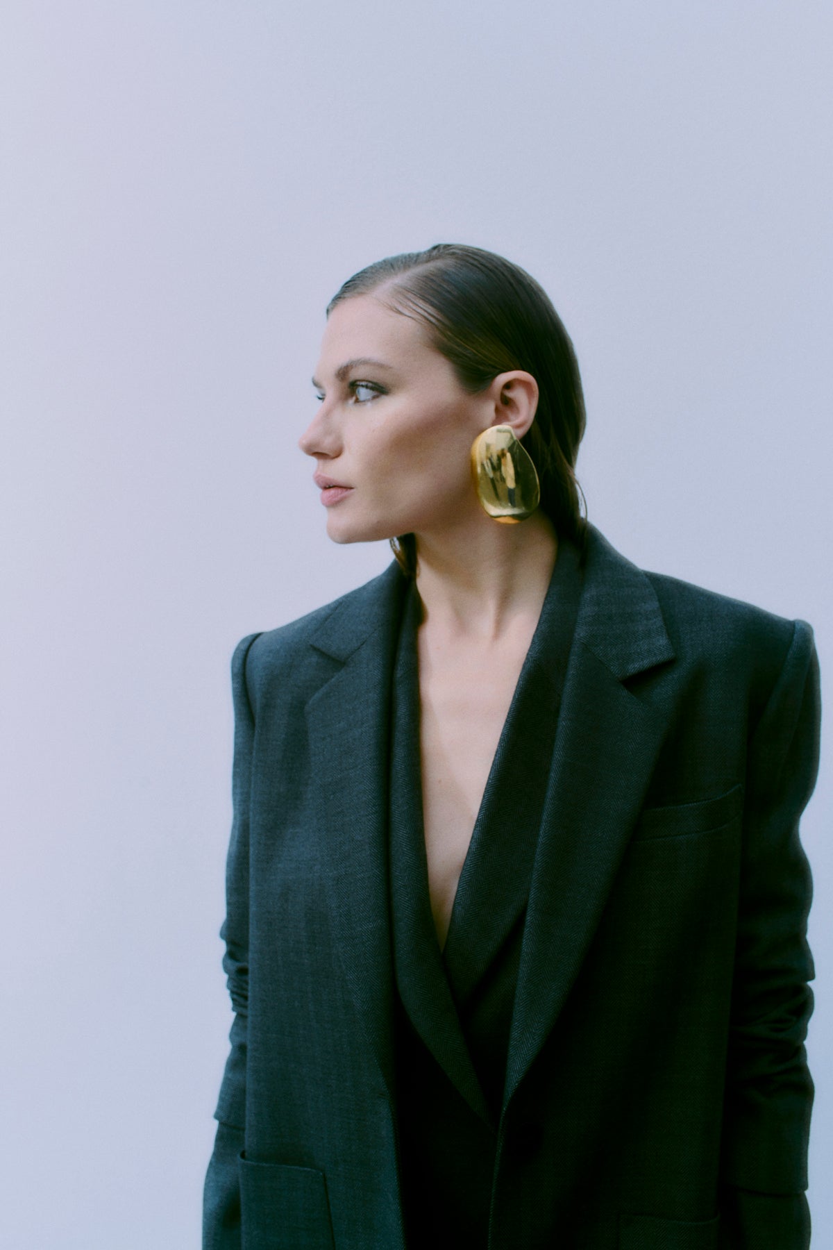 CMTAILOR - BLAZER IN GRAU UND SCHWARZ