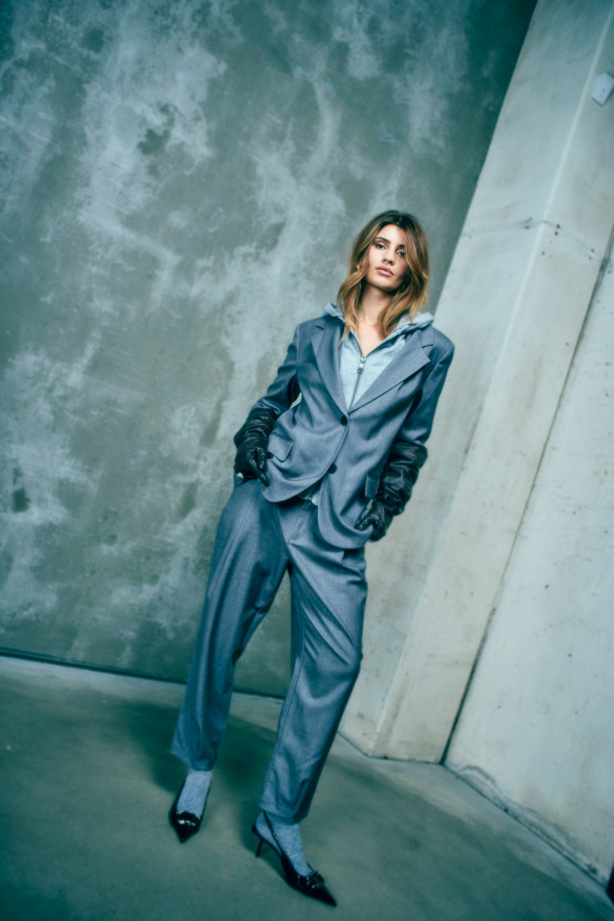 CMTAILOR – HOSE IN GRAU