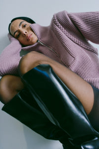 CMYARI - PULLOVER IN VIOLETT
