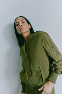 CMTAILOR - BOMBERJACKE IN GRÜN