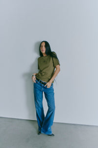 CMMUSE – T-SHIRT IN GRÜN