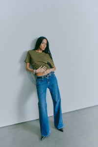 CMMUSE – T-SHIRT IN GRÜN