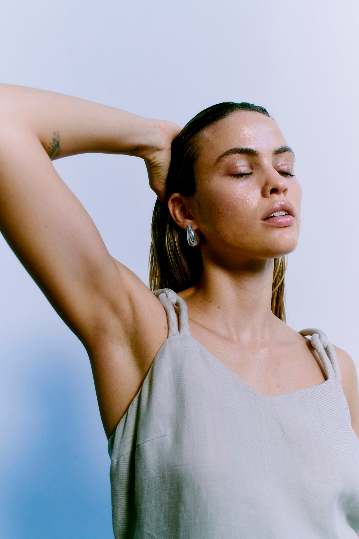 CMNATULI - TOP IN BEIGE