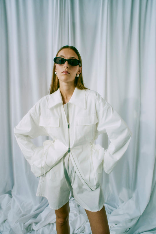CMSANDRA - JACKE IN WEISS