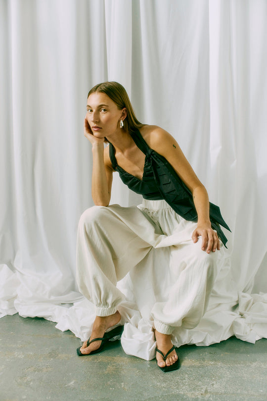 CMTENLEY – BALLONHOSE IN WEISS