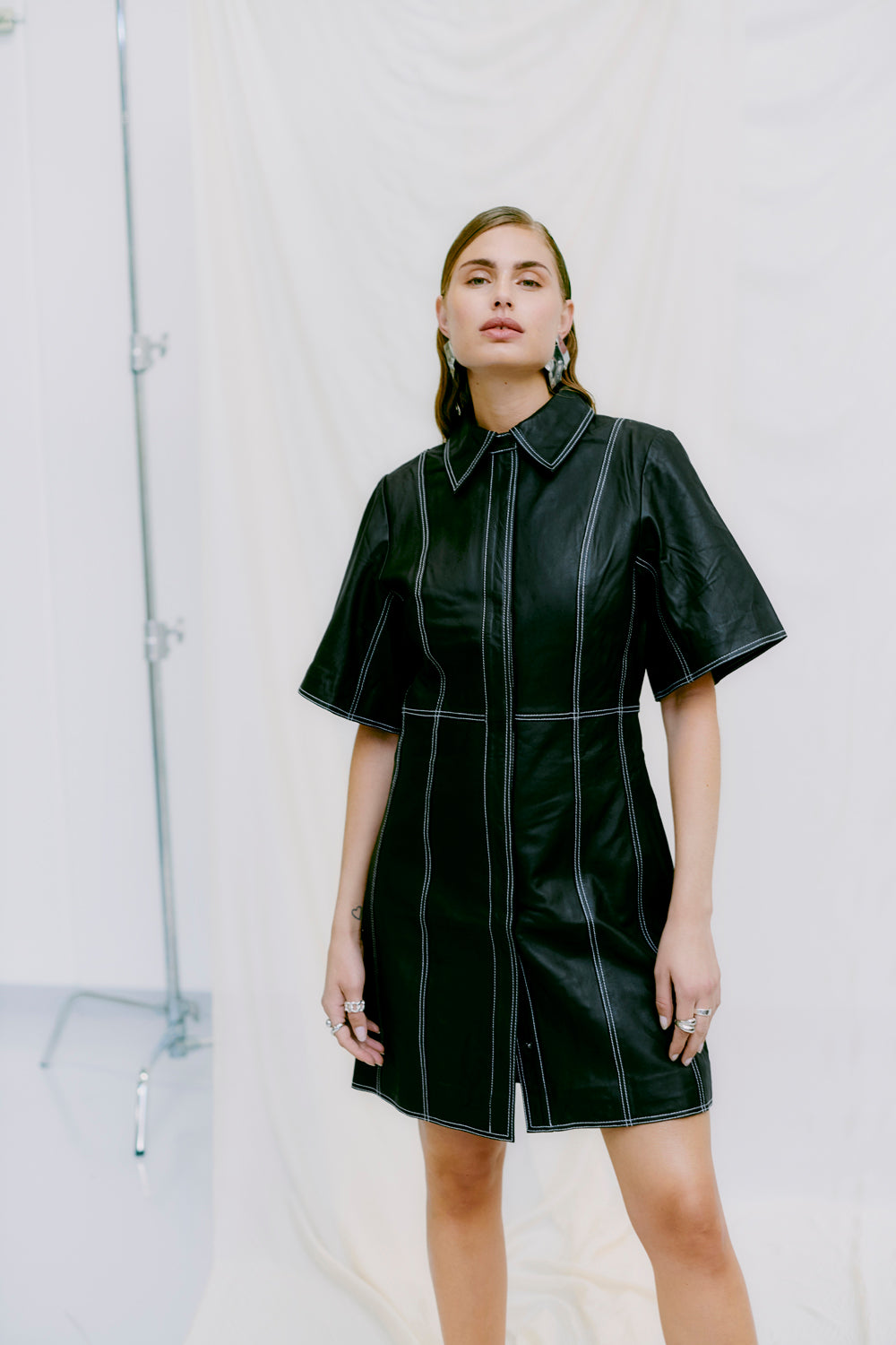 CMROYAL - KLEID IN SCHWARZ