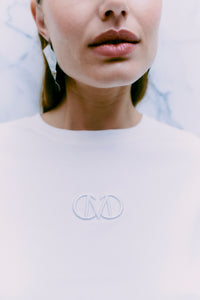 CMMUSE - T-SHIRT IN WEISS