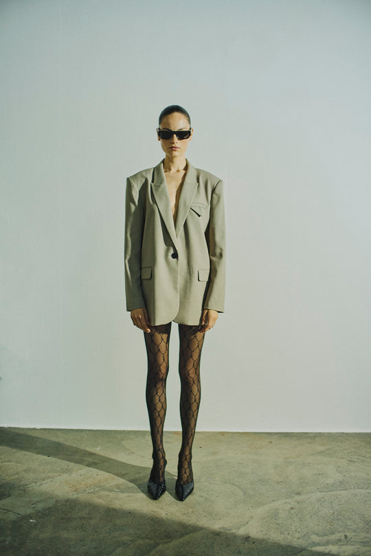 CMTAILOR - BLAZER IN SAND