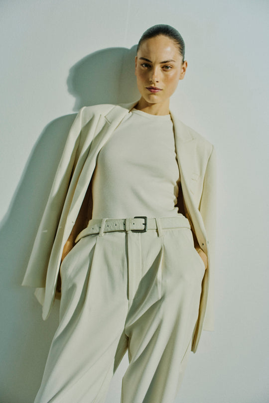 CMTAILOR - BLAZER IN WEISS,WOLLWEISS