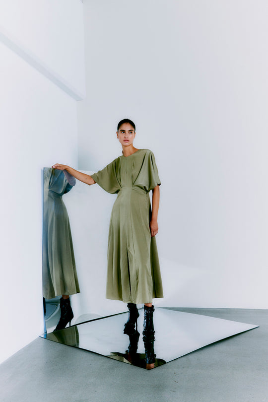 CMVIANNA - KLEID IN GRÜN