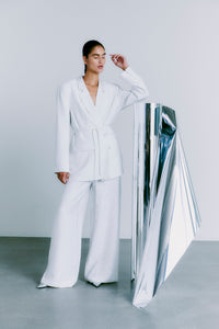 CMBRIE - BLAZER IN WOLLWEISS