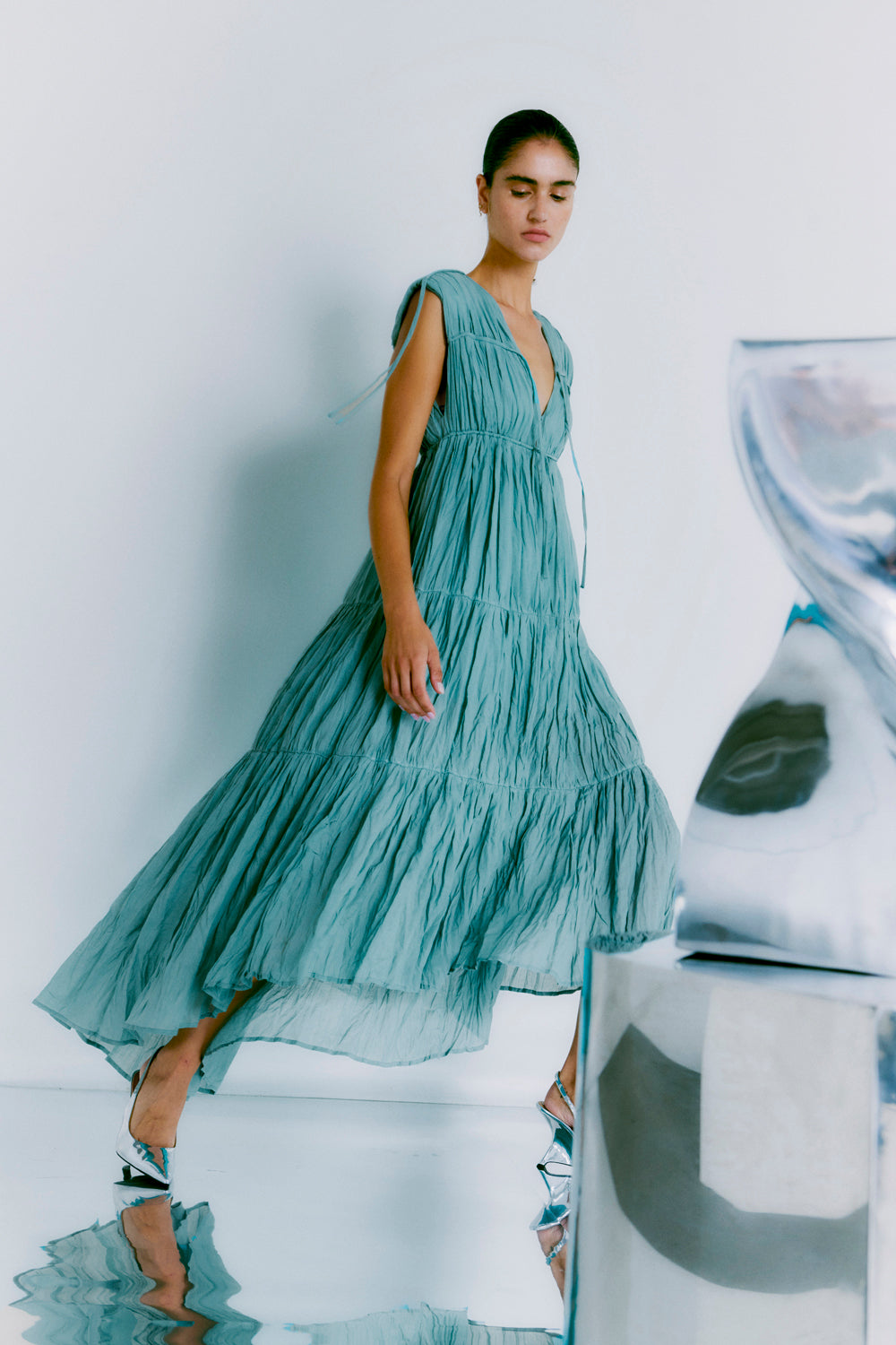 CMRACHEL - KLEID IN BLAU