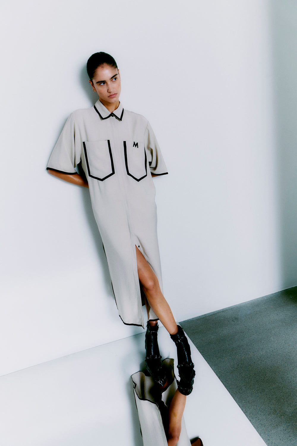 CMSI - KLEID IN BEIGE