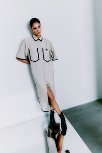 CMSI - KLEID IN BEIGE