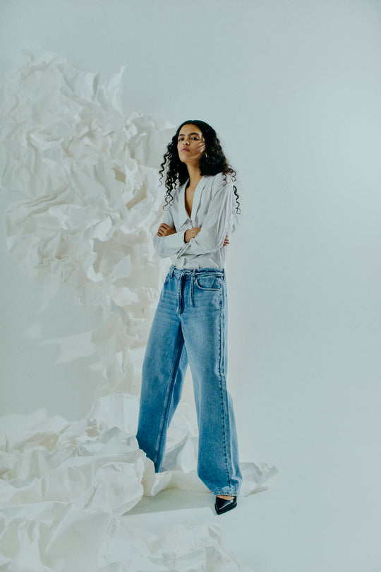 CMANORA - JEANS IN BLAU