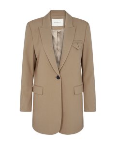 CMTAILOR - LANGER BLAZER IN BEIGE