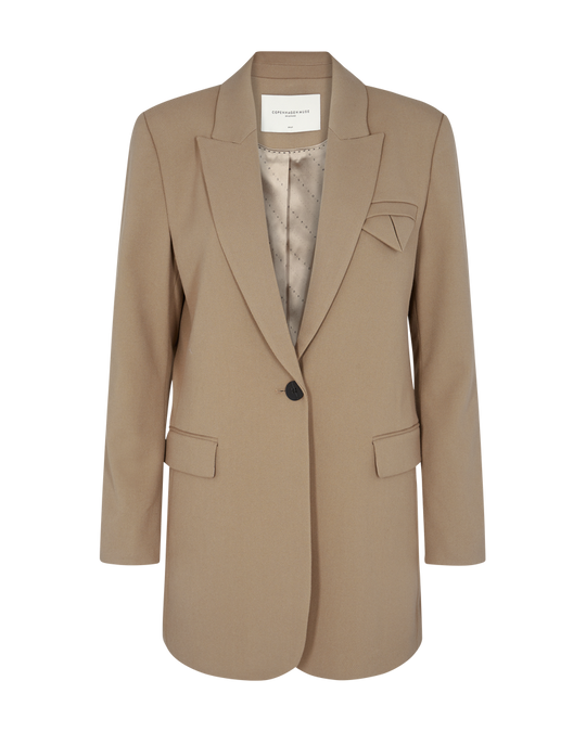CMTAILOR - LANGER BLAZER IN BEIGE