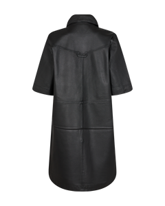 CMROYAL - LEDERKLEID IN SCHWARZ